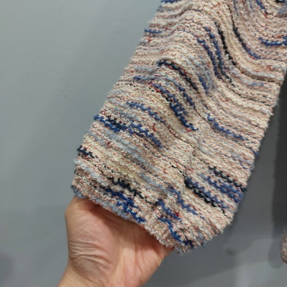 MADEWELL Rainbow Jacquard Full-Sleeve Top XS - Picture 4 of 8